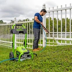Greenworks Pro Pressure Washers 2300-PSI 2.3-GPM Cold Water Electric Pressure Washer -Outdoor Tools & Equipment Fashion Store 43494288 scaled