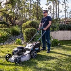Pulsar Products Trimmers & Edgers Pulsar 22” Cutting Swath Gas-Powered Walk Behind String Trimmer with Adjustable Height Settings -Outdoor Tools & Equipment Fashion Store 43523524