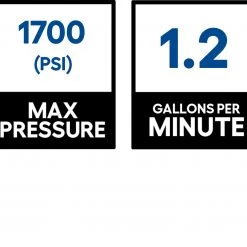 CRAFTSMAN Pressure Washers 1700-PSI 1.2-GPM Cold Water Electric Pressure Washer -Outdoor Tools & Equipment Fashion Store 43650320 scaled