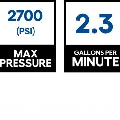 Greenworks Pro Pressure Washers 2700-PSI 2.3-GPM Cold Water Electric Pressure Washer -Outdoor Tools & Equipment Fashion Store 43650720 scaled