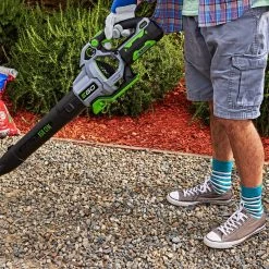 EGO Leaf Blowers POWER+ 56-volt 650-CFM Brushless Handheld Cordless Electric Leaf Blower 5 Ah (Battery & Charger Included) -Outdoor Tools & Equipment Fashion Store 44113609 scaled
