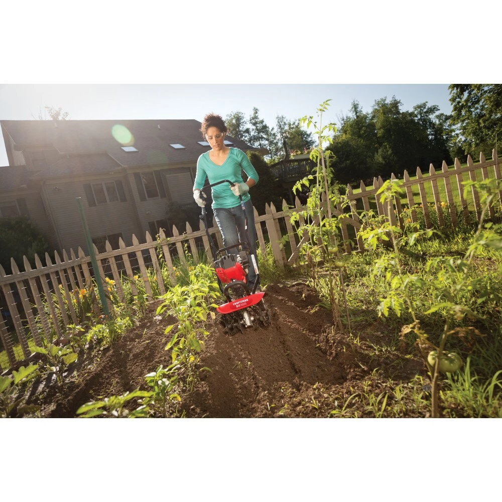 CRAFTSMAN Tillers & Cultivators C410 30-cc 4-cycle 12-in Forward-rotating Gas Cultivator 8 CRAFTSMAN Tillers & Cultivators C410 30-cc 4-cycle 12-in Forward-rotating Gas Cultivator - Image 8