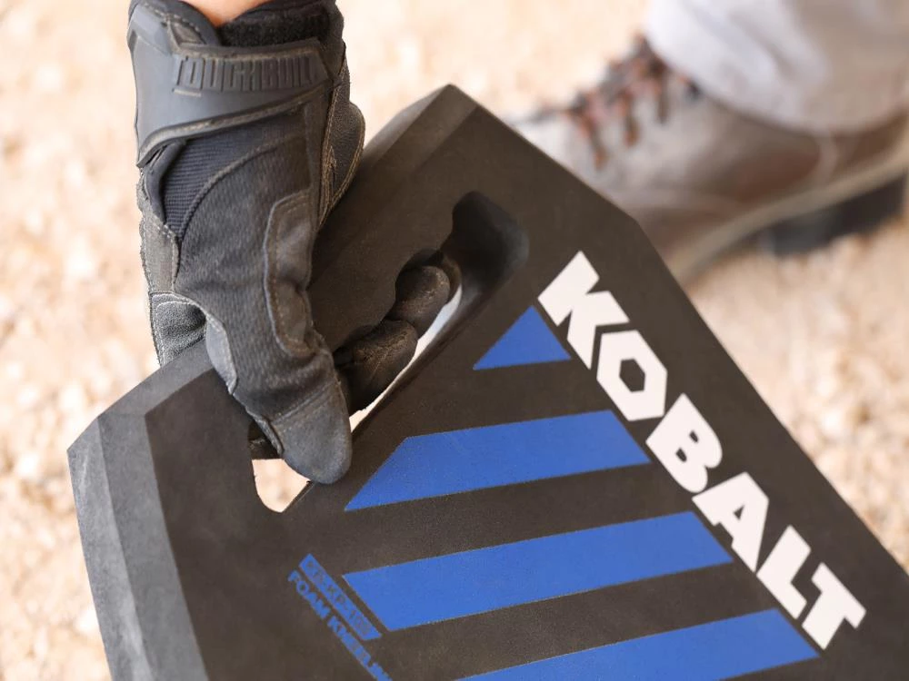 Kobalt Garden Gloves, Seats & Pads Black 23.5-in x 11.5-in Foam Kneeling Pad 6 Kobalt Garden Gloves, Seats & Pads Black 23.5-in x 11.5-in Foam Kneeling Pad - Image 6