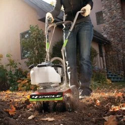 Earthquake Tillers & Cultivators MC440 40-cc 4-Cycle 10-in Forward-rotating Gas Cultivator -Outdoor Tools & Equipment Fashion Store 44849887