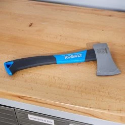 Kobalt Axes & Mauls Steel Camp Axe with 14-in Fiberglass Handle -Outdoor Tools & Equipment Fashion Store 45058579