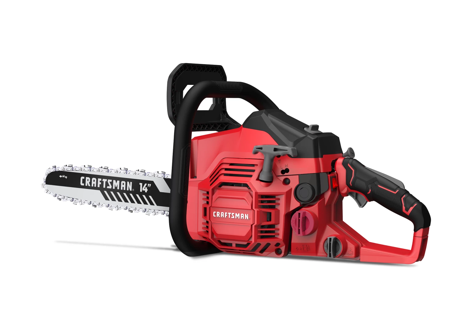 CRAFTSMAN Chainsaws & Pole Saws 14-in Gas Chainsaw 1 CRAFTSMAN Chainsaws & Pole Saws 14-in Gas Chainsaw