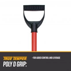 True Temper Lawn & Garden Hand Tools 16-in Poly Snow Shovel with 36-in Steel Handle 5 True Temper Lawn & Garden Hand Tools 16-in Poly Snow Shovel with 36-in Steel Handle -Outdoor Tools & Equipment Fashion Store 46301993