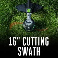 EGO Trimmers & Edgers POWER+ POWERLOAD with LINE IQ 56-volt 16-in Telescopic Cordless String Trimmer (Battery Included) -Outdoor Tools & Equipment Fashion Store 46418099