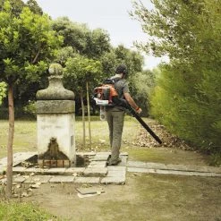 Husqvarna Leaf Blowers 100 51.7-cu cm 2-cycle 251-MPH 434-CFM Handheld Gas Leaf Blower -Outdoor Tools & Equipment Fashion Store 46568597 scaled